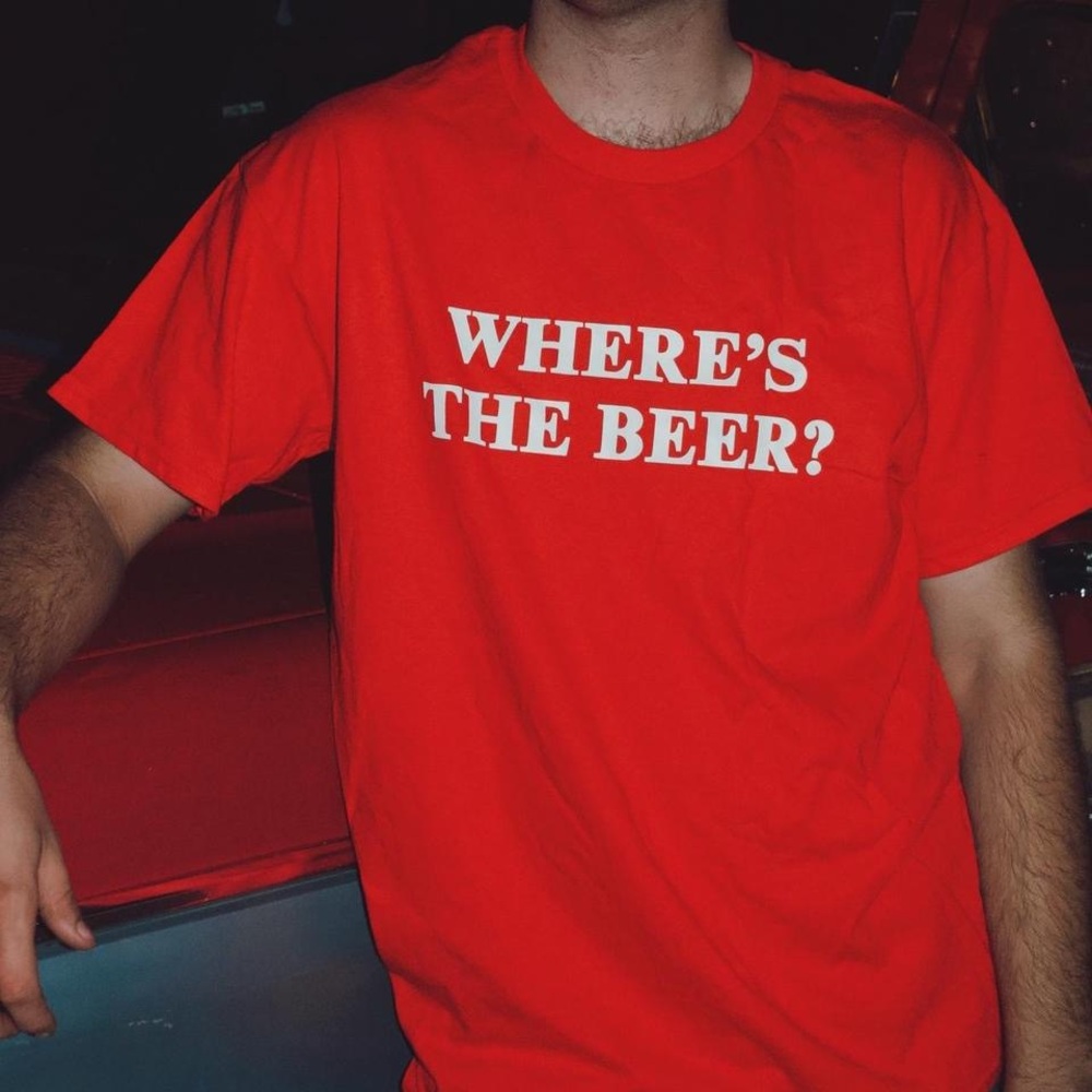“WHERES THE BEER?” T-Shirt ❗️🍻